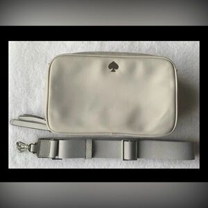 KATE SPADE Gray NYLON PURSE CROSSBODY JAE SMALL CAMERA BAG